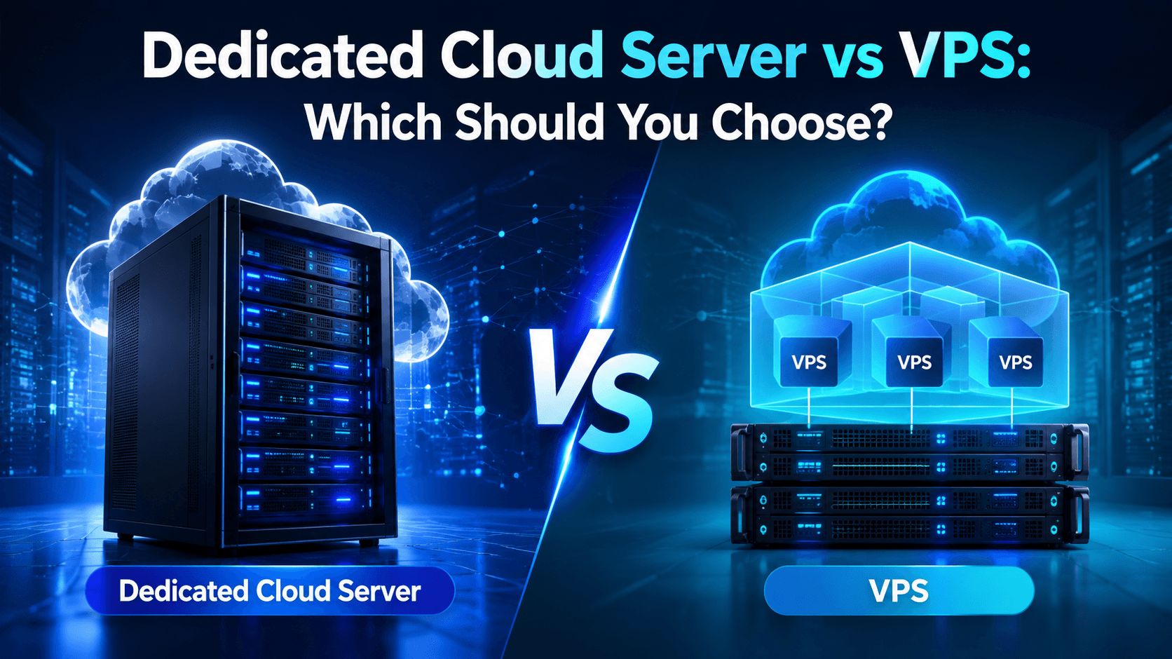 Dedicated Cloud Server vs VPS: Which Should You Choose?