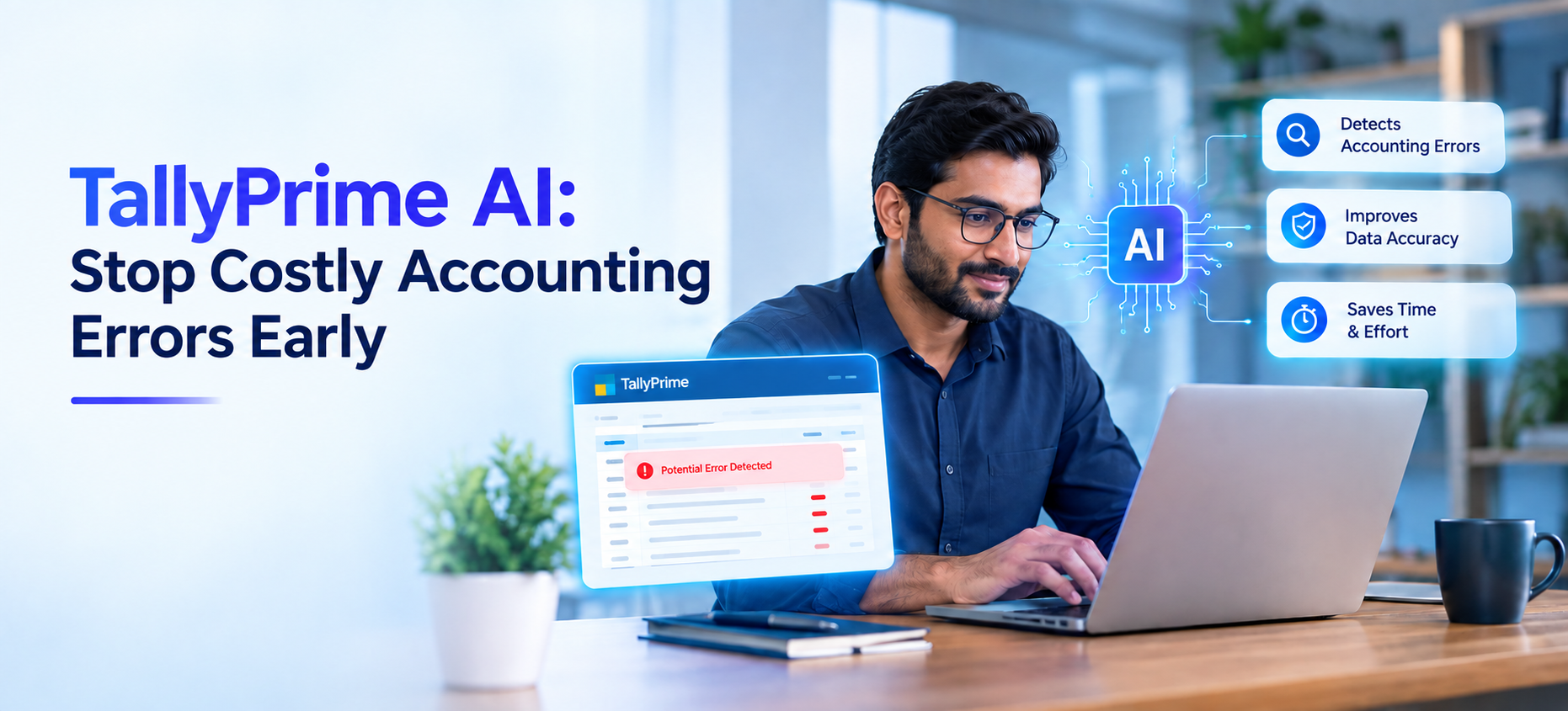 How TallyPrime AI Stops Costly Errors Before They Hit Your Books